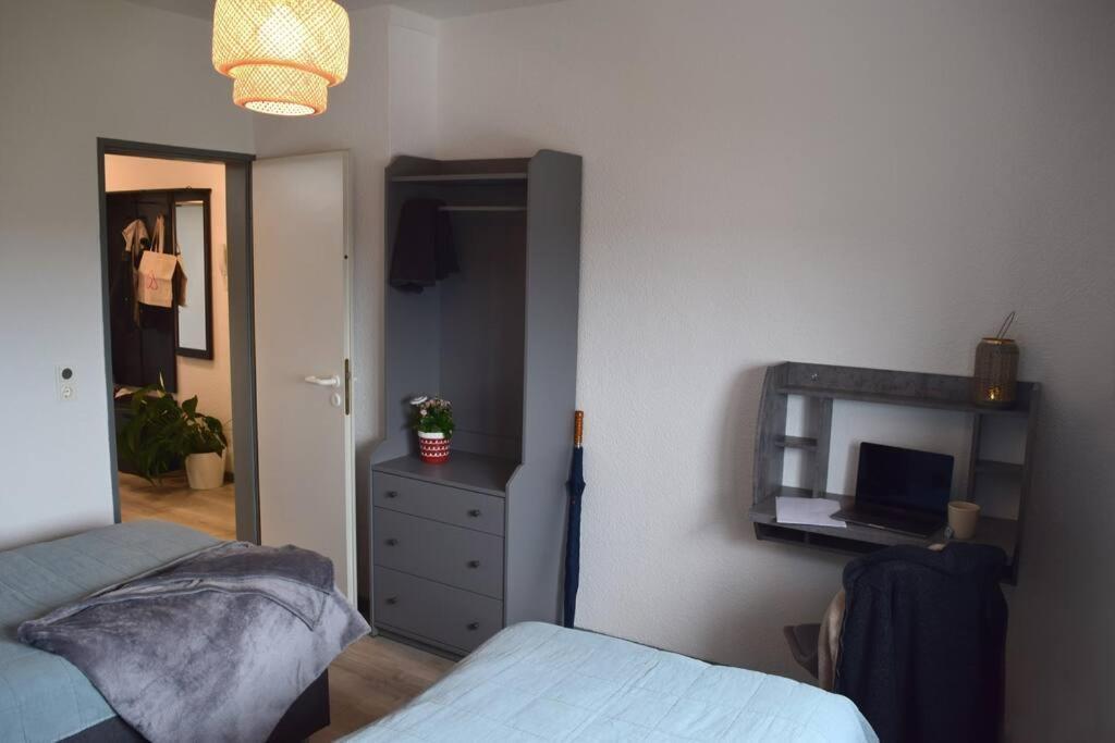 Md-5 Stadtfeld Beimsstrasse 81 - Appartement Domblick - Parkplatz - Balkon - 2Einzelbetten - Schlafsofa Magdeburg Exterior foto